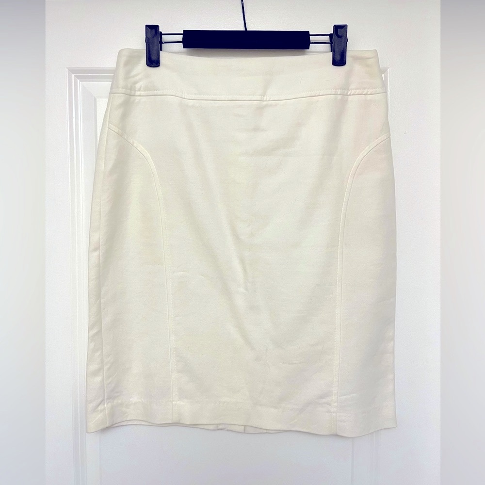 2000s Alice Hope Winter White Pencil Skirt Size 6